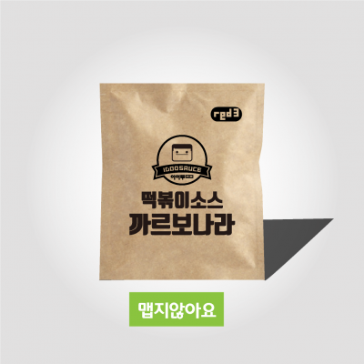 아이두떡볶이소스 까르보나라 (맵지않아요)